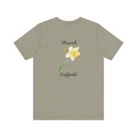 Load image into Gallery viewer, March Daffodil Birth Month Tee
