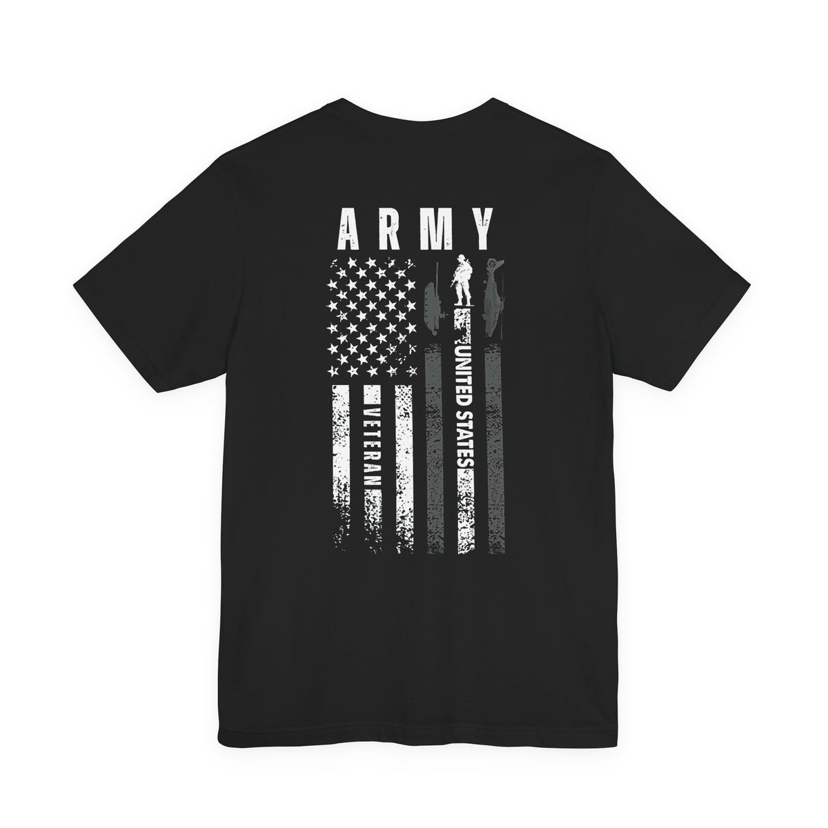 Army Veteran Flag T-Shirt – United States Military Tribute Tee