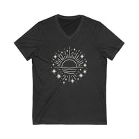 Load image into Gallery viewer, Here Comes The Sun V-Neck Tee
