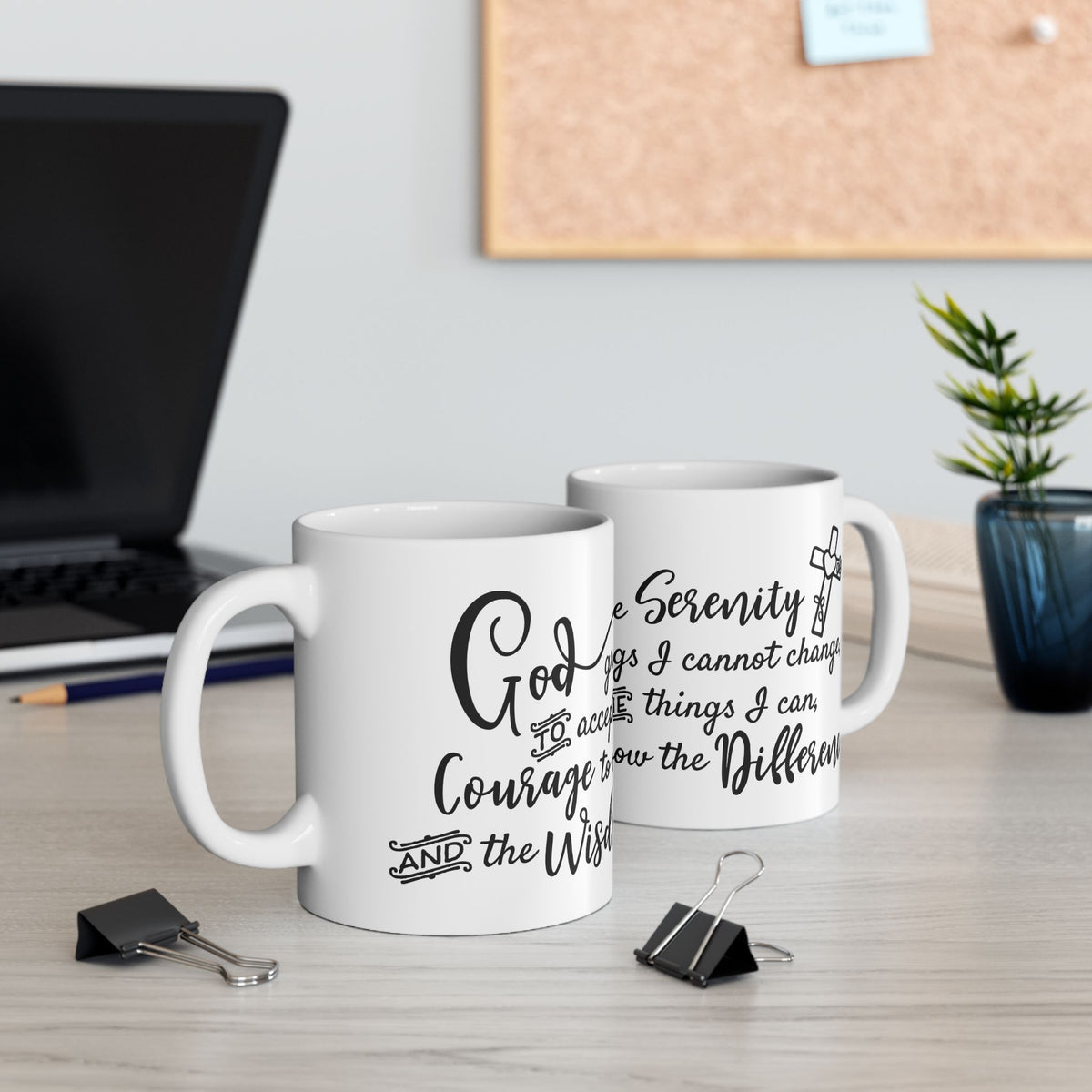 Serenity Prayer Coffee Cup