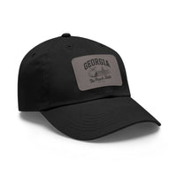 Load image into Gallery viewer, Georgia Peach Leather Patch Hat
