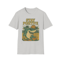 Load image into Gallery viewer, Stay Positive Shark Tee

