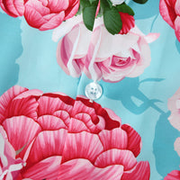 Load image into Gallery viewer, Hawaii Beach Ice Silk Printed Shirt Men
