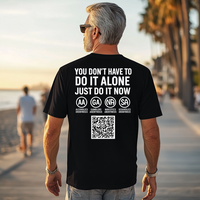 Load image into Gallery viewer, Mental Health Awareness Shirt, Recovery Apparel, GET HONEST, GET HELP, GET FREE from Addiction
