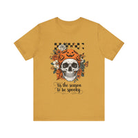 Load image into Gallery viewer, Tis The Season To Be Spooky Skeleton Tee
