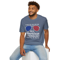 Load image into Gallery viewer, All American Pharmacist, Patriotic Tee

