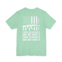 Load image into Gallery viewer, Gun Rights Unisex Tee - 2nd Amendment AK-47 Freedom Pocket Print Shirt
