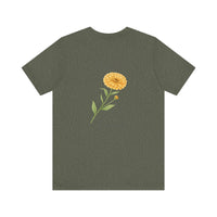 Load image into Gallery viewer, October Marigold Birth Month Tee
