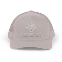 Load image into Gallery viewer, Trucker Cap — PIER &amp; CO Embroidered Logo Snapback