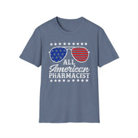 Load image into Gallery viewer, All American Pharmacist, Patriotic Tee
