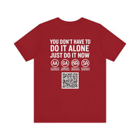Load image into Gallery viewer, Mental Health Awareness Shirt, Recovery Apparel, GET HONEST, GET HELP, GET FREE from Addiction
