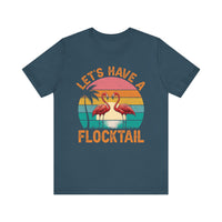 Load image into Gallery viewer, Let&#39;s Have a Flocktail, Flamingos Tee
