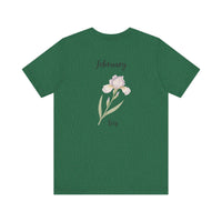 Load image into Gallery viewer, February Iris Birth Month Tee
