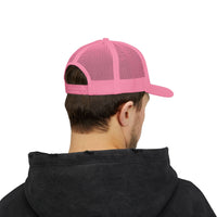 Load image into Gallery viewer, Trucker Cap — PIER &amp; CO Embroidered Logo Snapback