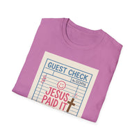Load image into Gallery viewer, Jesus Paid It All, Spiritual Tee
