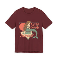 Load image into Gallery viewer, A Little Salty, A Little Sweet Mermaid T-Shirt
