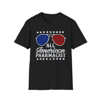 Load image into Gallery viewer, All American Pharmacist, Patriotic Tee
