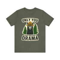 Load image into Gallery viewer, Only You Can Prevent The Drama, Llama Tee
