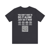 Load image into Gallery viewer, Mental Health Awareness Shirt, Recovery Apparel, GET HONEST, GET HELP, GET FREE from Addiction
