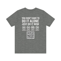 Load image into Gallery viewer, Mental Health Awareness Shirt, Recovery Apparel, GET HONEST, GET HELP, GET FREE from Addiction
