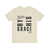 Load image into Gallery viewer, &#39;By His Grace&#39; Faith Inspired Tee
