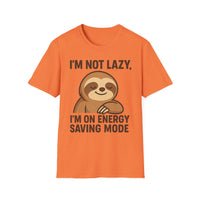 Load image into Gallery viewer, I&#39;m Not Lazy I&#39;m On Energy Saving Mode, Funny Sloth Tee
