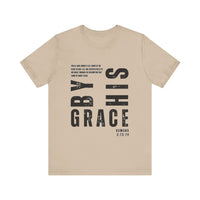 Load image into Gallery viewer, &#39;By His Grace&#39; Faith Inspired Tee
