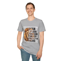 Load image into Gallery viewer, Man of God Tee, Fathers’ Day, Dad Gift
