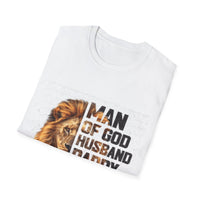Load image into Gallery viewer, Man of God Tee, Fathers’ Day, Dad Gift
