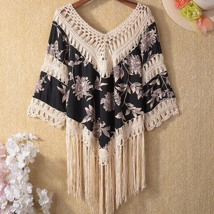 Women's Cut-out Beach Coat Sunscreen Clothes