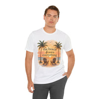 Load image into Gallery viewer, Beach Fixes Everything Watercolor Tee
