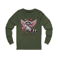 Load image into Gallery viewer, "Sorry Cupid I'm Been Feral" Raccoon Valentine Tee