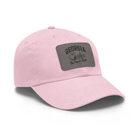 Load image into Gallery viewer, Georgia Peach Leather Patch Hat
