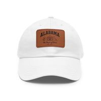 Load image into Gallery viewer, Alabama Heart of Dixie Leather Hat
