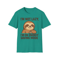 Load image into Gallery viewer, I&#39;m Not Lazy I&#39;m On Energy Saving Mode, Funny Sloth Tee
