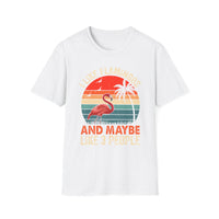 Load image into Gallery viewer, I Like Flamingos and Maybe Like 3 People Vintage Tee
