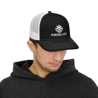 Load image into Gallery viewer, Trucker Cap — Embroidered Pier21.co Coastal Vibes Snapback