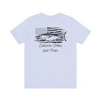 Load image into Gallery viewer, Tuna Flag Coastal Vibes &amp; Tides Unisex Tee
