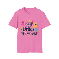 Load image into Gallery viewer, Bugs &amp; Drugs Super Pharmacist Tee
