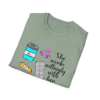 Load image into Gallery viewer, She Works Willingly With Her Hands Tee
