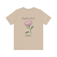 Load image into Gallery viewer, September Aster Birth Month Tee
