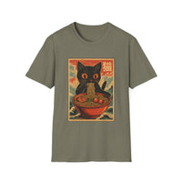 Load image into Gallery viewer, Jap Retro Ramen Cat Tee
