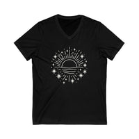 Load image into Gallery viewer, Here Comes The Sun V-Neck Tee
