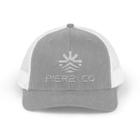 Load image into Gallery viewer, Trucker Cap — PIER &amp; CO Embroidered Logo Snapback