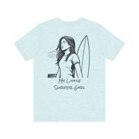 Load image into Gallery viewer, My Little Surfer Girl Short Sleeve Tee, Beach Vibes Shirt
