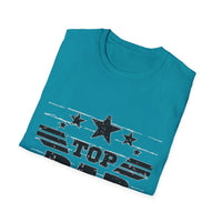 Load image into Gallery viewer, Top Dads Unisex Tee - Top Gun Theme T-Shirt
