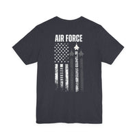 Load image into Gallery viewer, Air Force Veteran Flag T-Shirt – United States Military Tribute Tee
