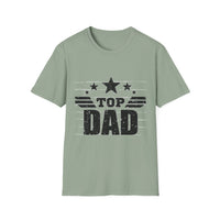 Load image into Gallery viewer, Top Dads Unisex Tee - Top Gun Theme T-Shirt

