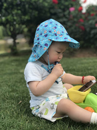 Load image into Gallery viewer, Baby beach hat
