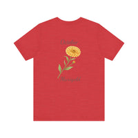 Load image into Gallery viewer, October Marigold Birth Month Tee
